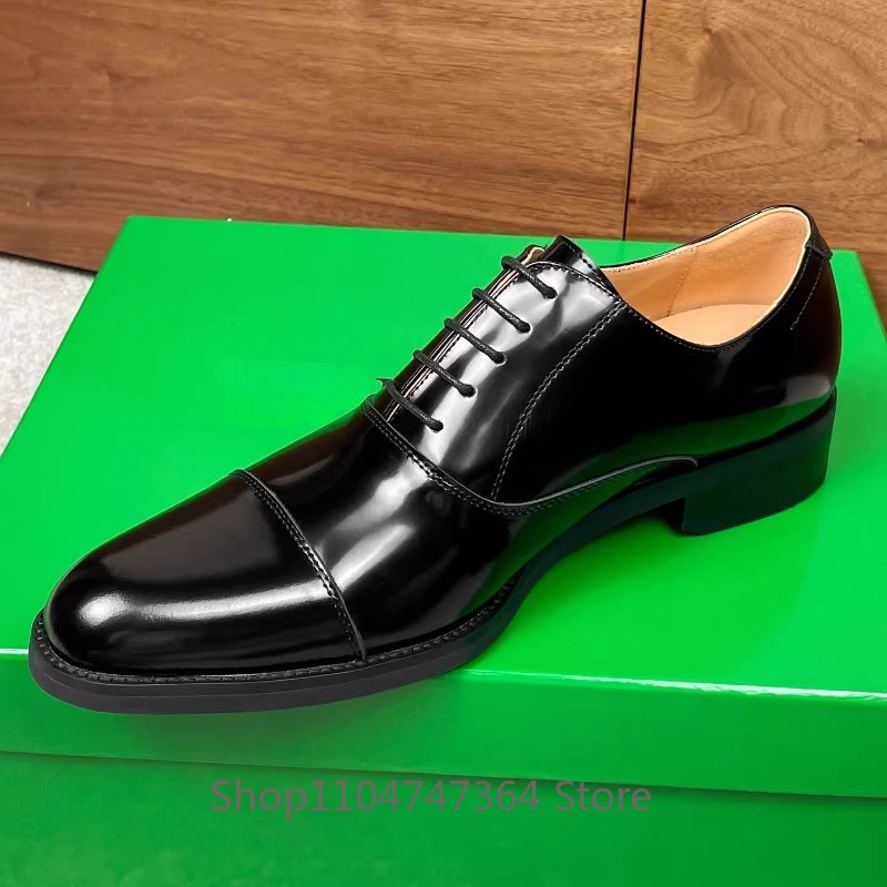 Men'S Grooming Oxford - Sapatos Oxford de Moda Britânica de
