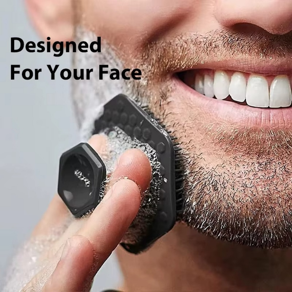 Exfoliating Scrub Mens - Mini Escova Manual de Limpeza Facial