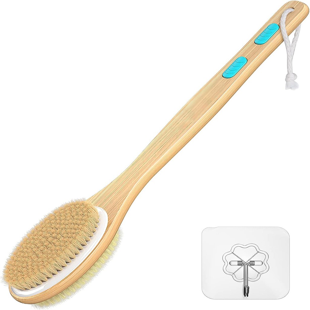 Exfoliating Scrub Mens - Purificador traseiro para chuveiro, escova de