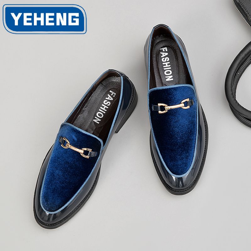 Men'S Grooming Oxford - Sapatos masculinos originais de couro envernizado