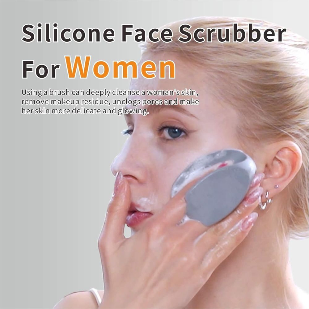 Escova de Limpeza de Silicone  - Exfoliating Scrub Mens avaliação e preço
