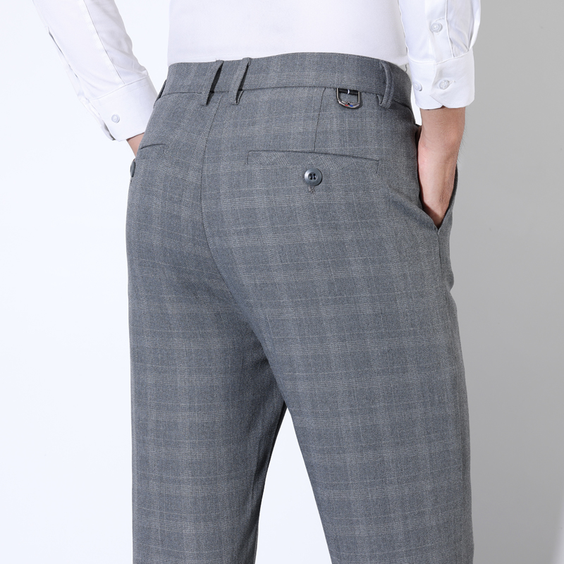 Algodão xadrez listrado clássi - Men'S Groom avaliação e preço