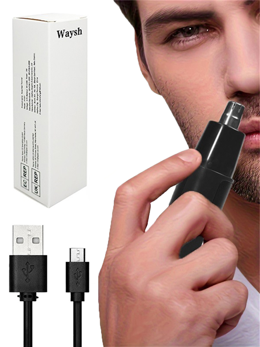 Waysh elétrica nariz aparador  - Men'S Grooming Hair Removal avaliação e preço