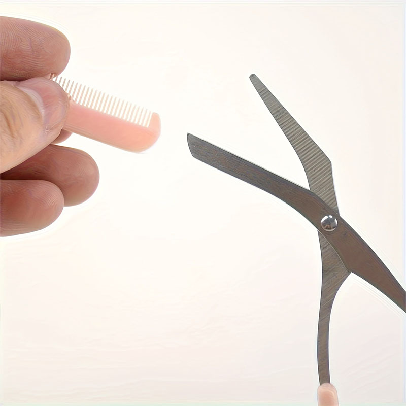 Conjunto de tesoura e pente pa - Men'S Grooming Hair Removal avaliação e preço
