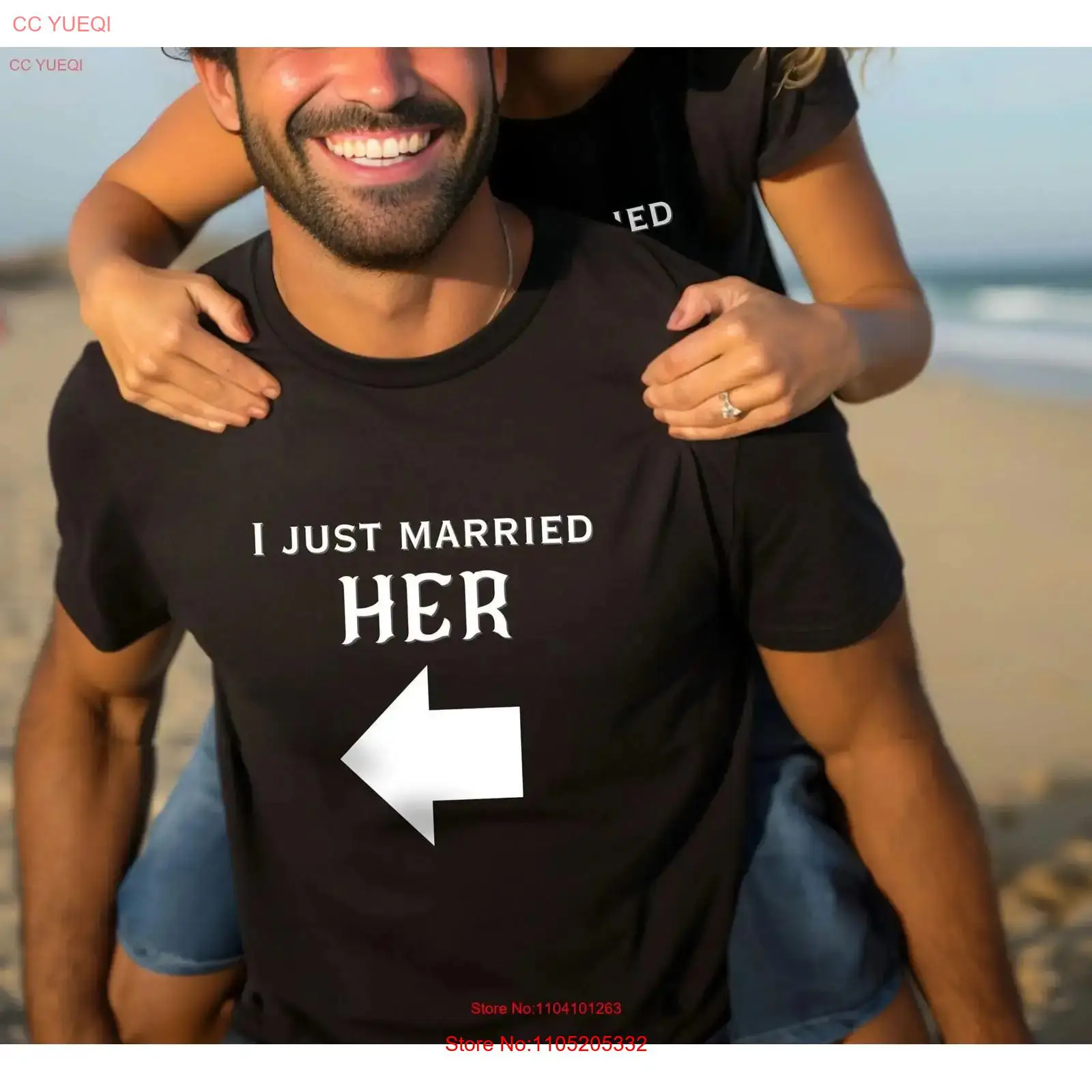 Só casado combinando casal t c - Men'S Groom avaliação e preço